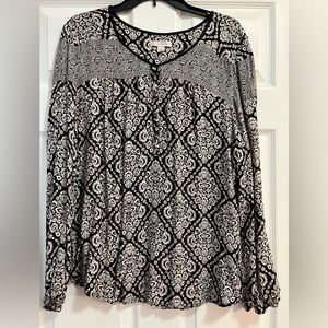 Women’s XL Dress Barn Floral Blouse